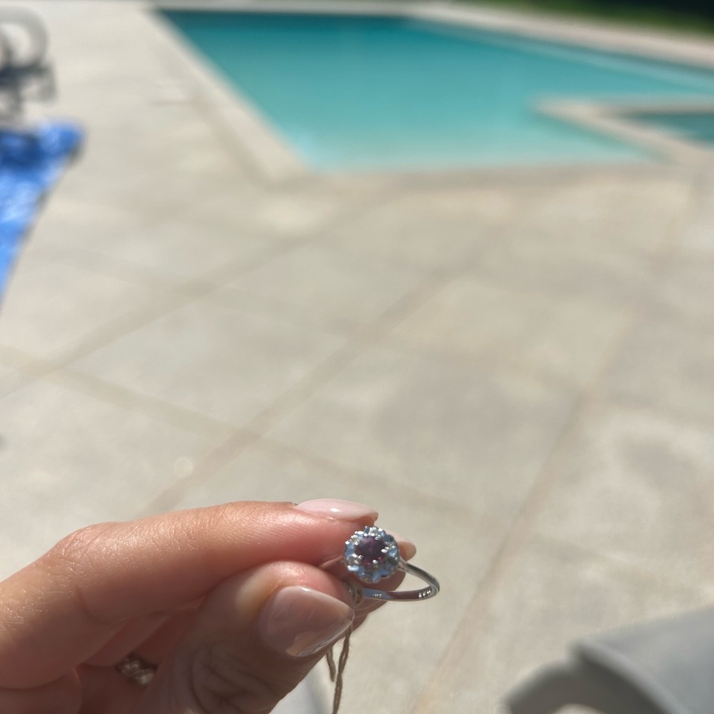 Simple Ruby Ring - Picture 5 of 6